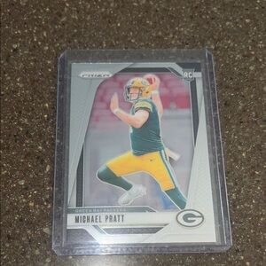 Green Bay Packers Michael Pratt Rookie Card